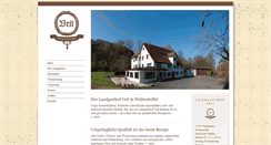 Desktop Screenshot of landgasthofveit.de